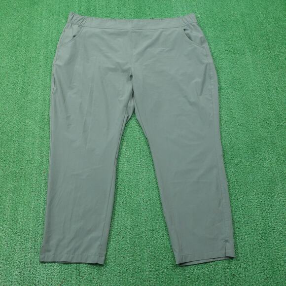 Eddie Bauer Pants Womens 2XL Traveler Pull On Elastic Waist Lightweight - Picture 1 of 11